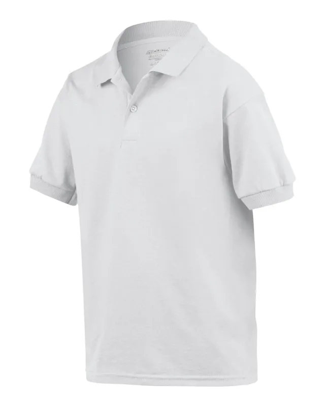 Gildan Youth Jersey Polo — view 4