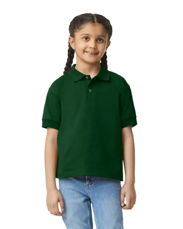 Gildan Youth Jersey Polo — view 8