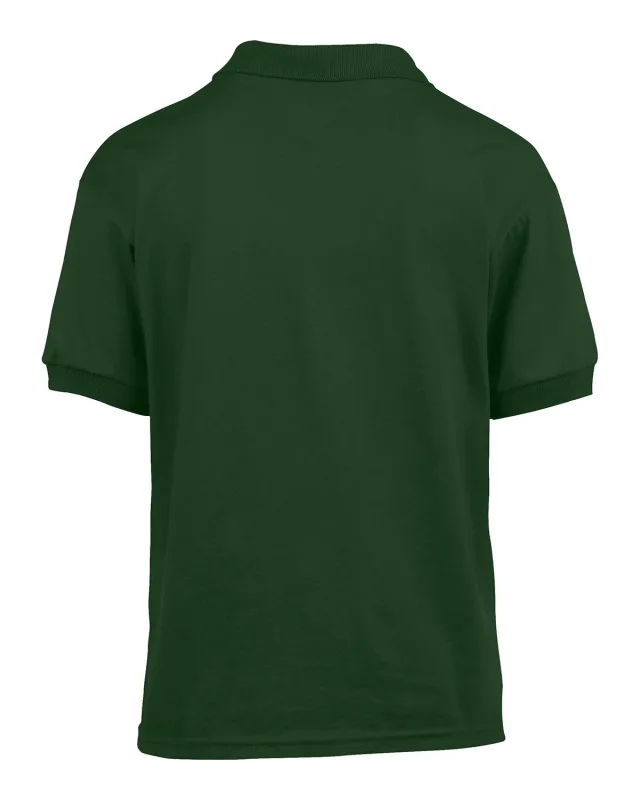 Gildan Youth Jersey Polo — view 9
