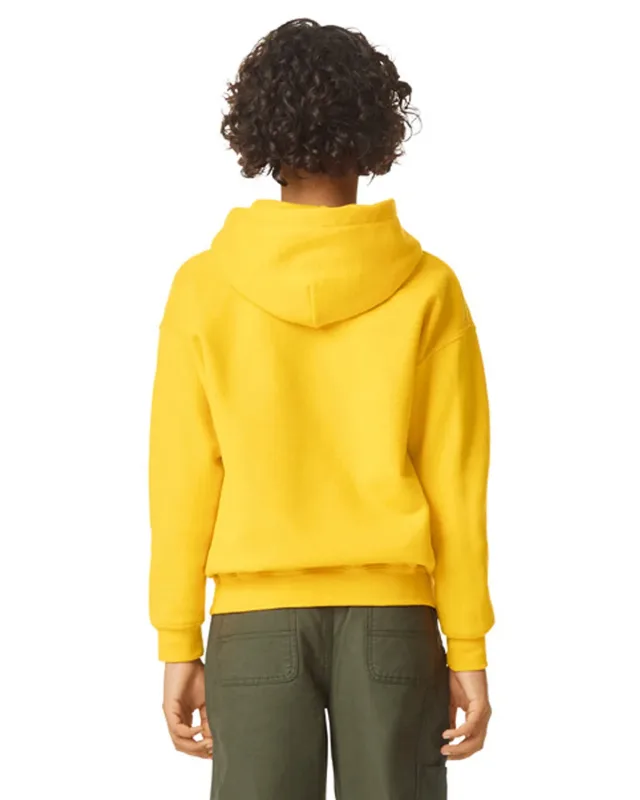 Gildan Youth Softstyle Midweight Fleece Hooded Sweatshirt — view 13