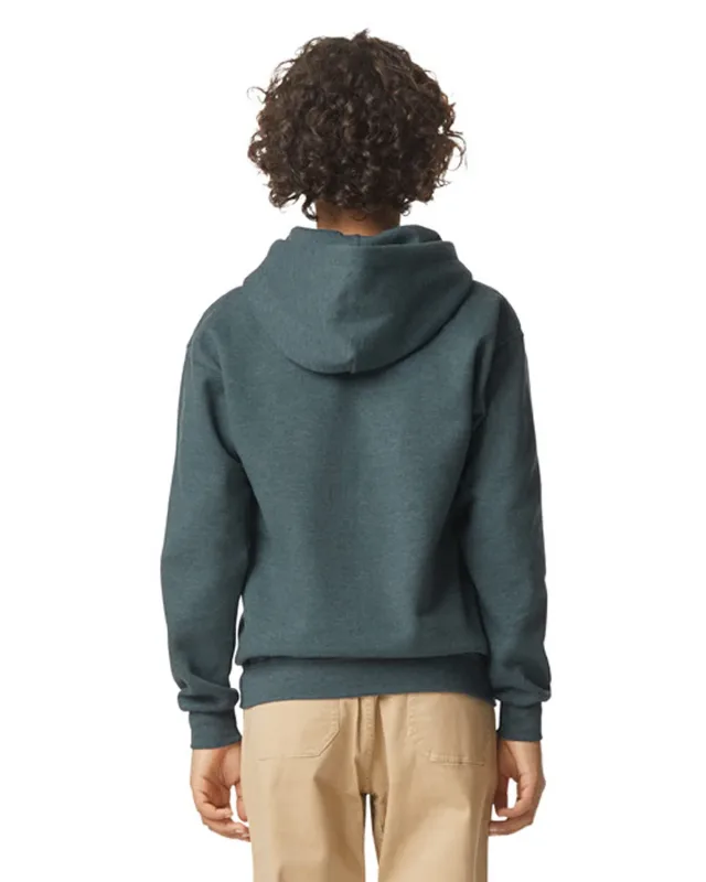 Gildan Youth Softstyle Midweight Fleece Hooded Sweatshirt — view 40