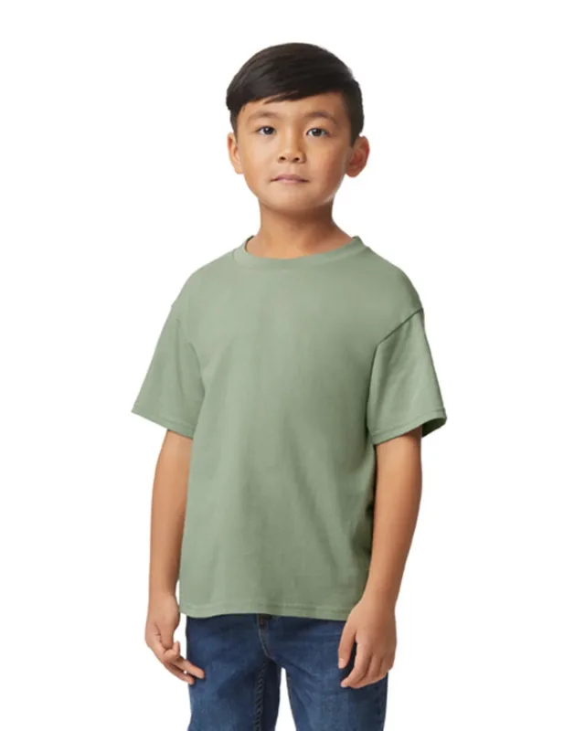 Gildan Youth Softstyle Midweight T-Shirt — view 5