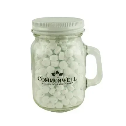 Glass Mini Mason Jars - Chocolate Buttons — view 4