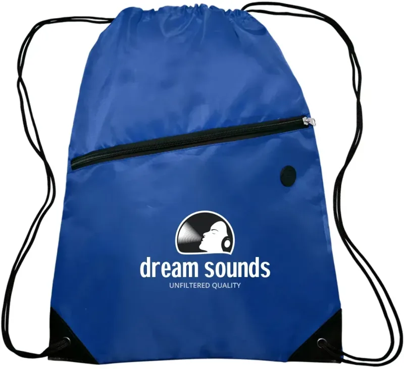 GLOBE TROTTER Drawstring Backpack — view 3