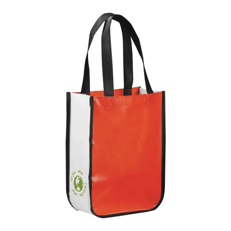 Personalized Laminated Non-Woven Gift Tote — view 2