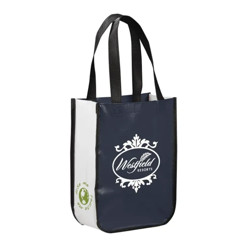 Personalized Laminated Non-Woven Gift Tote — view 7