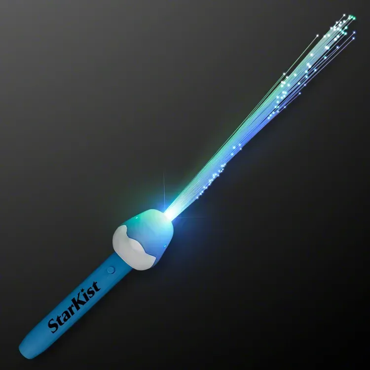 Glow Dolphin LED Fiber Optic Wand — view 3