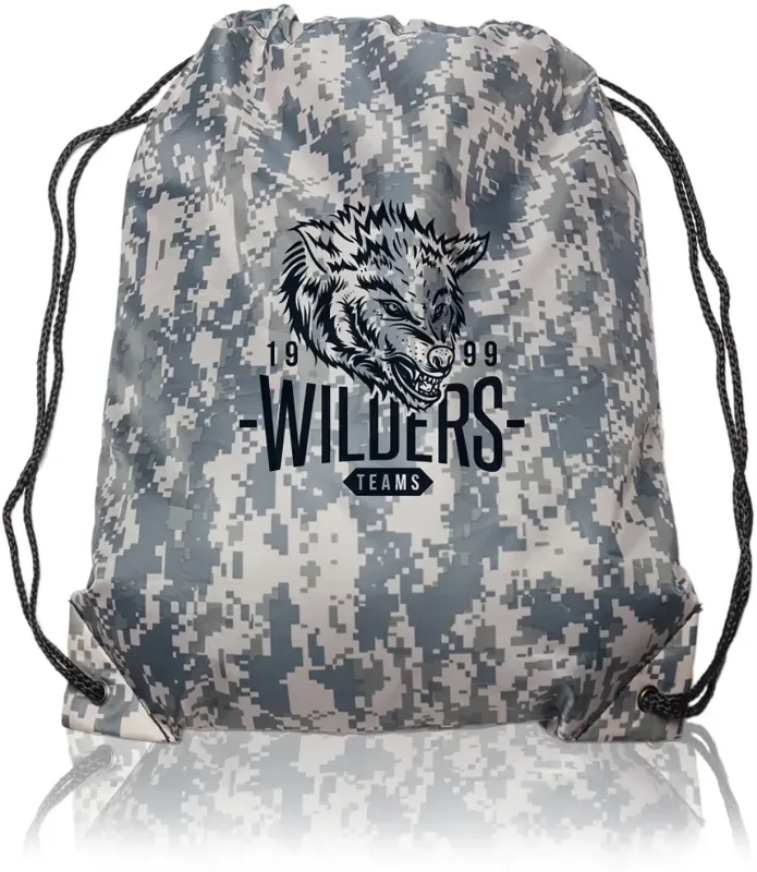 Custom GO-EZ Polyester Drawstring Backpack — view 5