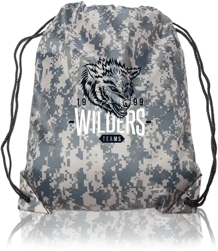 EZ-Draw Polyester Backpack - Personalized Promotional Bag — view 16