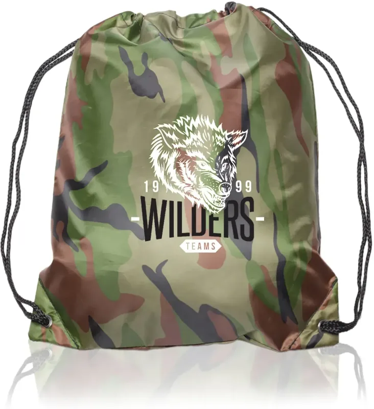 EZ-Draw Polyester Backpack - Personalized Promotional Bag — view 9