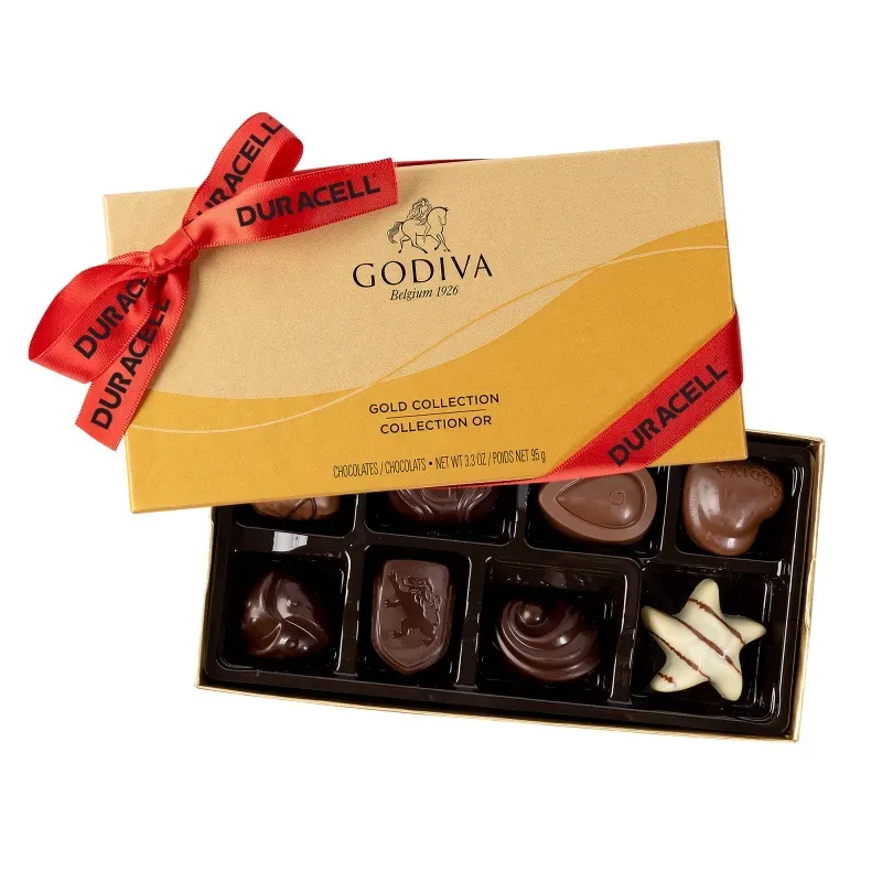 Godiva Ballotin Gold 8 Piece Assortment Box