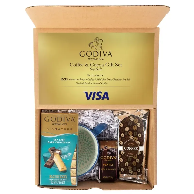 Godiva Coffee and Cocoa Gift Set -Sea Salt — view 5