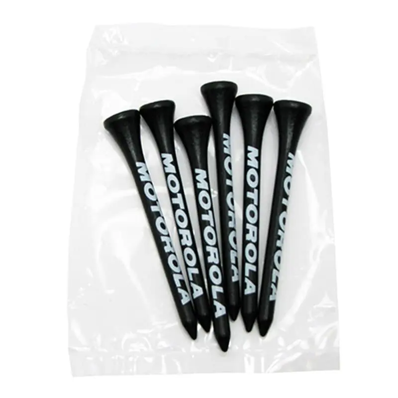 Golf Tee Poly Packet with 6 Tees