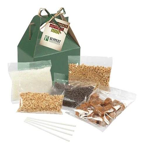 Gourmet Caramel Apple Kit in Chic Gable Box — view 2