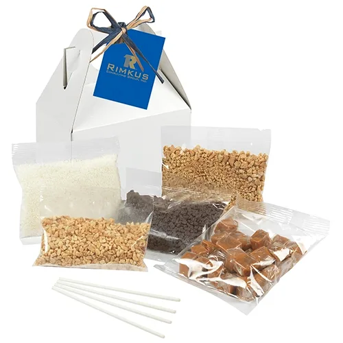 Gourmet Caramel Apple Kit in Chic Gable Box — view 5