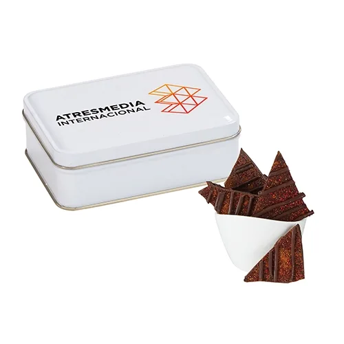 Gourmet Chocolate Bark Rectangle Gift Tins — view 18