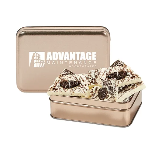 Gourmet Chocolate Bark Rectangle Gift Tins — view 19