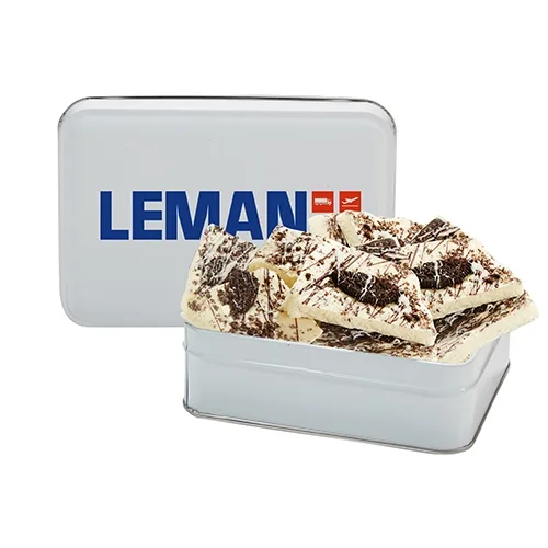 Gourmet Chocolate Bark Rectangle Gift Tins — view 21