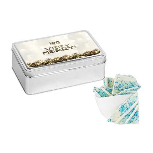 Gourmet Chocolate Bark Rectangle Gift Tins — view 23