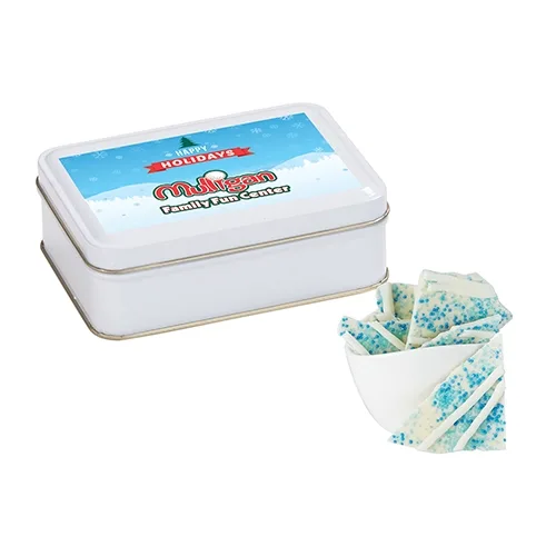 Gourmet Chocolate Bark Rectangle Gift Tins — view 24