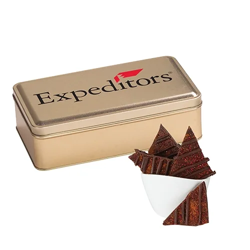 Gourmet Chocolate Bark Rectangle Gift Tins — view 35