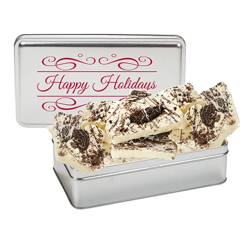 Gourmet Chocolate Bark Rectangle Gift Tins — view 38