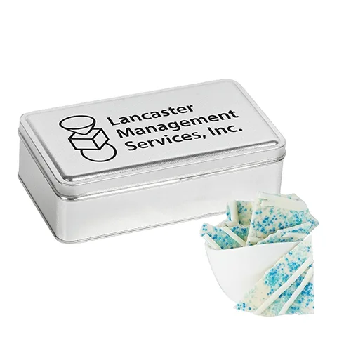 Gourmet Chocolate Bark Rectangle Gift Tins — view 40
