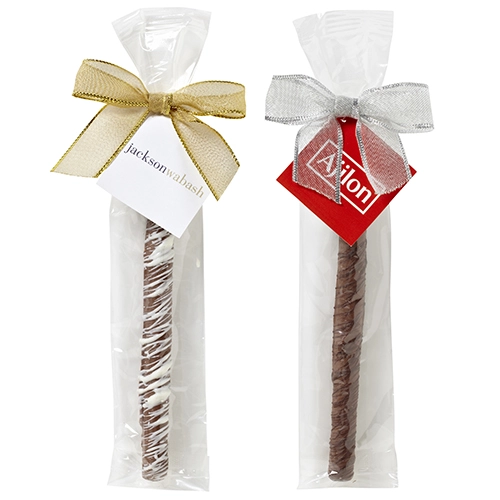 Gourmet Chocolate-Covered Pretzel Rods