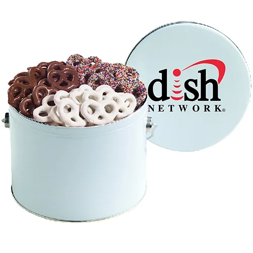 Gourmet Chocolate Pretzel Variety Tin — view 7
