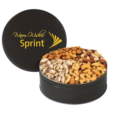 Gourmet Four-Way Assorted Nut Tin