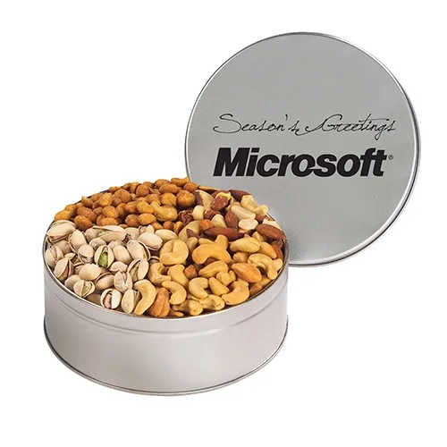 Gourmet Four-Way Assorted Nut Tin — view 11