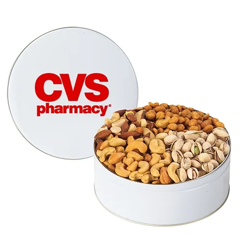 Gourmet Four-Way Assorted Nut Tin — view 12