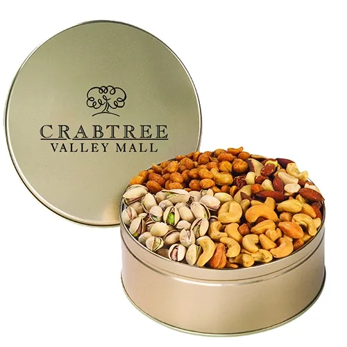 Gourmet Four-Way Assorted Nut Tin — view 15