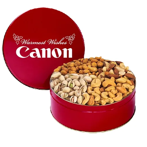 Gourmet Four-Way Assorted Nut Tin — view 16