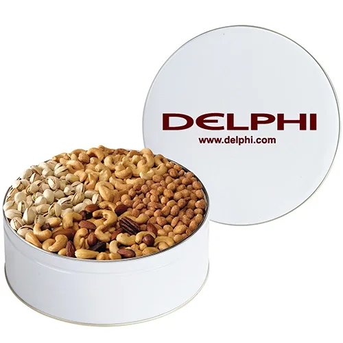 Gourmet Four-Way Assorted Nut Tin — view 18