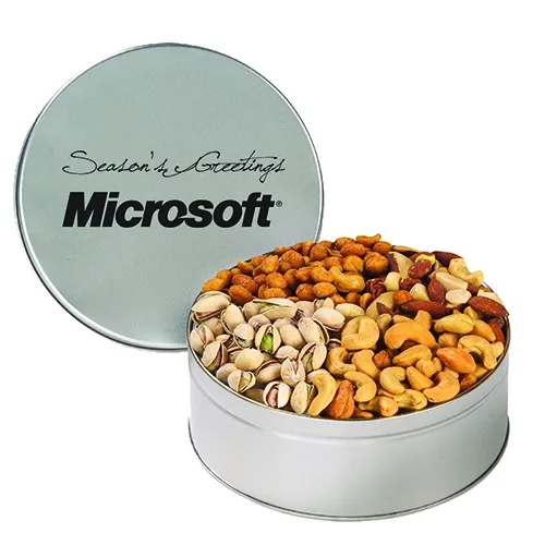 Gourmet Four-Way Assorted Nut Tin — view 5
