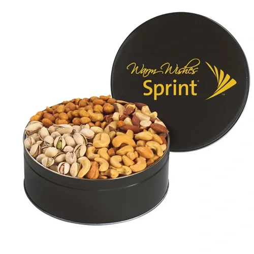 Gourmet Four-Way Assorted Nut Tin — view 7
