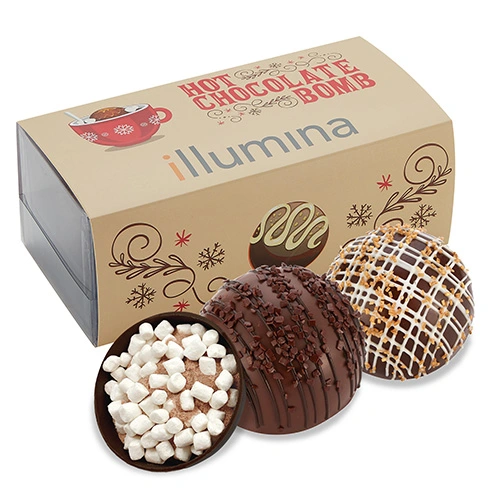 Gourmet Hot Chocolate Bombs Duo with Sleeve