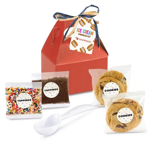Gourmet Ice Cream Sandwich Kit in Gable Box — view 5