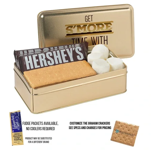 Gourmet S'mores Kit in Tin Container — view 3