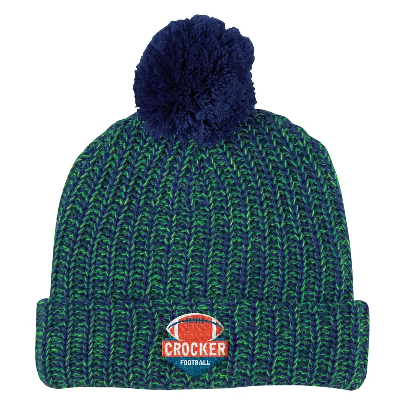 Imprinted Grace Pom Beanie With Cuff — view 5