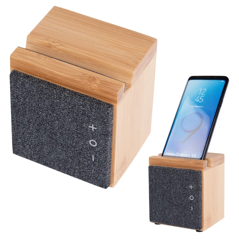 Personalized Grand Stand Bamboo Speaker — view 2