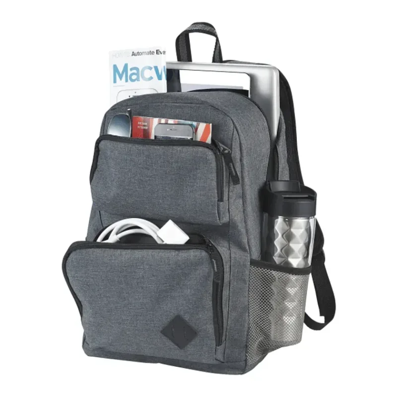 Graphite Deluxe 15 Inch Laptop Backpack — view 3