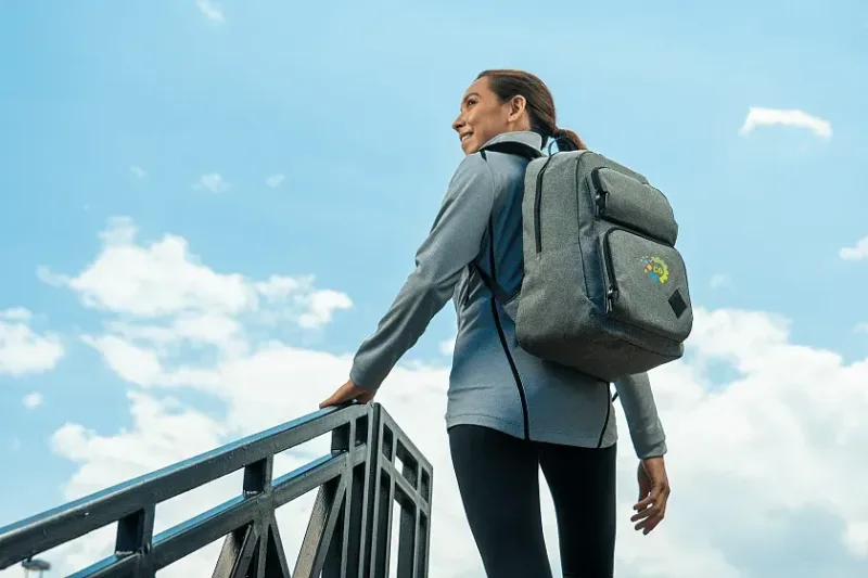 Graphite Deluxe 15 Inch Laptop Backpack — view 4