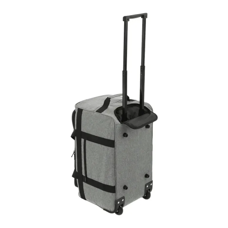 Graphite Recycled Wheeled Duffle Bag — view 4