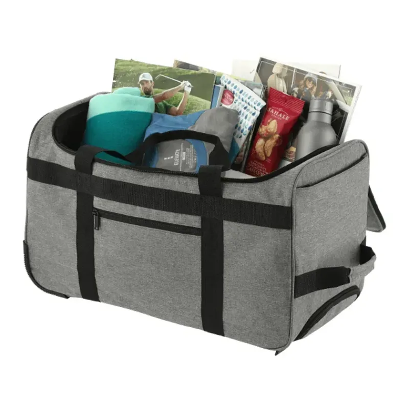 Graphite Recycled Wheeled Duffle Bag — view 5