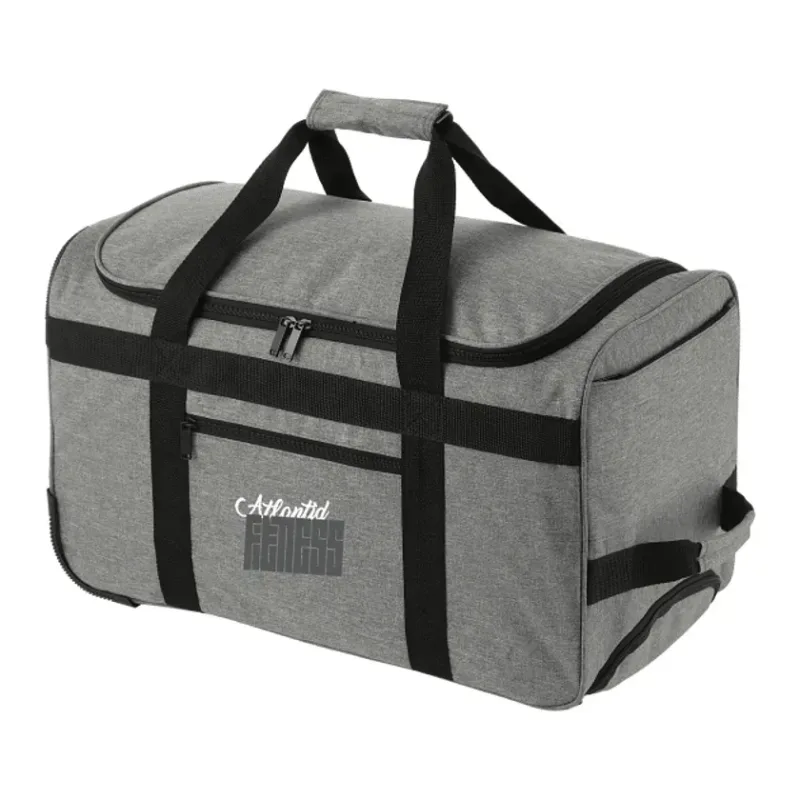 Graphite Recycled Wheeled Duffle Bag — view 8