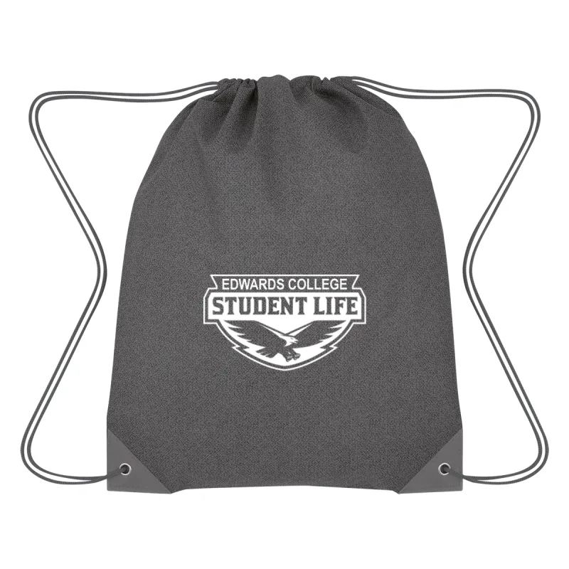 Grayson Non-Woven Drawstring Bag — view 5
