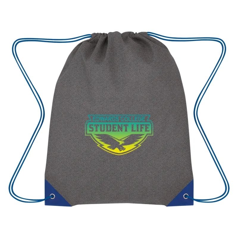 Grayson Non-Woven Drawstring Bag — view 8