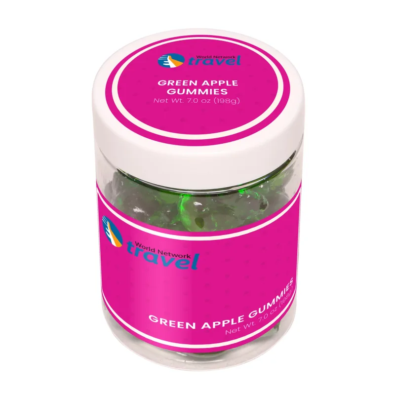 Green Apple Gummies in a Jar — view 2